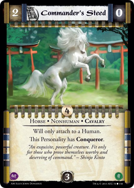 Commanders Steed